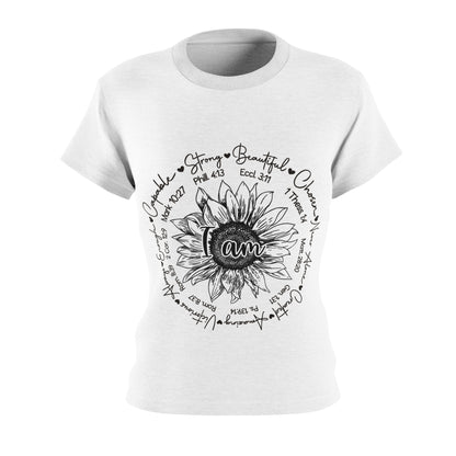 I AM – Scripture-Inspired T-Shirt with Length Check Back