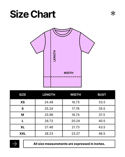 Length Check  T-Shirt with Length Check Back
